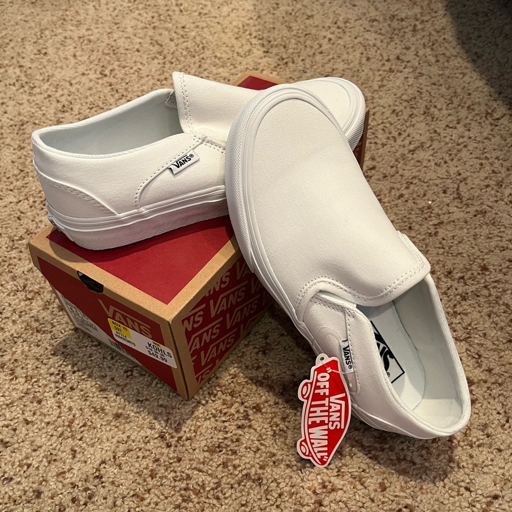 Asher Vans Slip On BRAND NEW